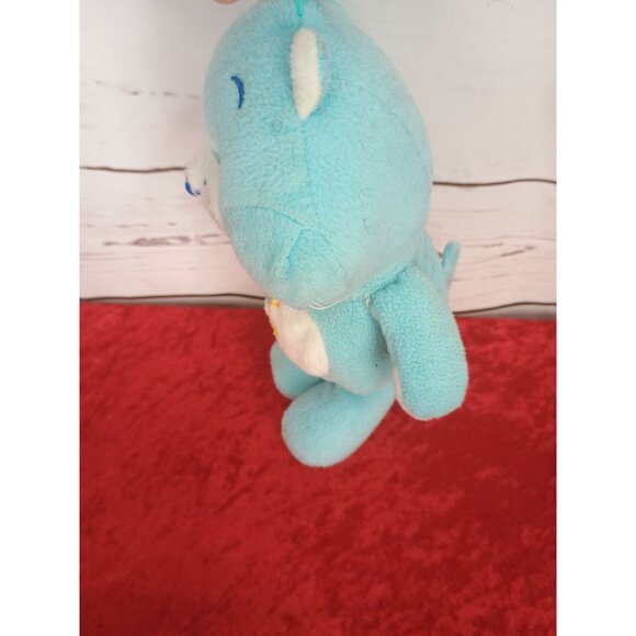 Vintage Care Bears Lullaby Bedtime Plush Toy 1980s Blue Moon With‎ Star - Picture 3 of 7